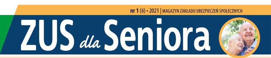 Logo magazyny ZUS dla Seniora